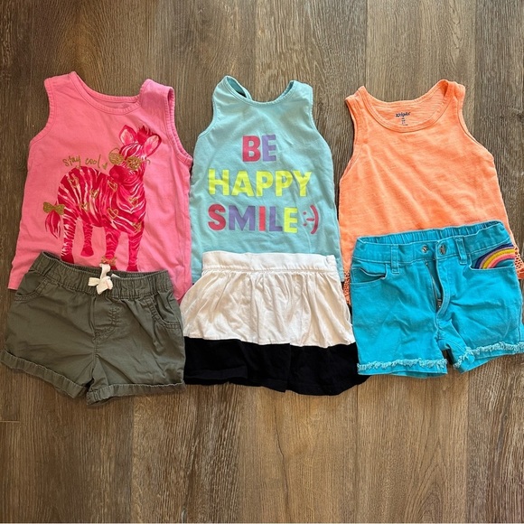 2T 4T CARTERS, 1989 PLACE, OLD NAVY, KIDGETS CASUAL SUMMER OUTFITS FOR GIRLS - Picture 5 of 13